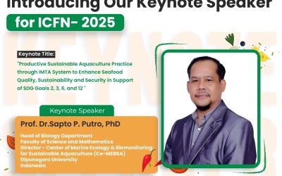The 8th International Conference on Food and Nutrition, Dosen Prodi Biologi UNDIP Kembali Berkiprah Menjadi Pembicara Utama